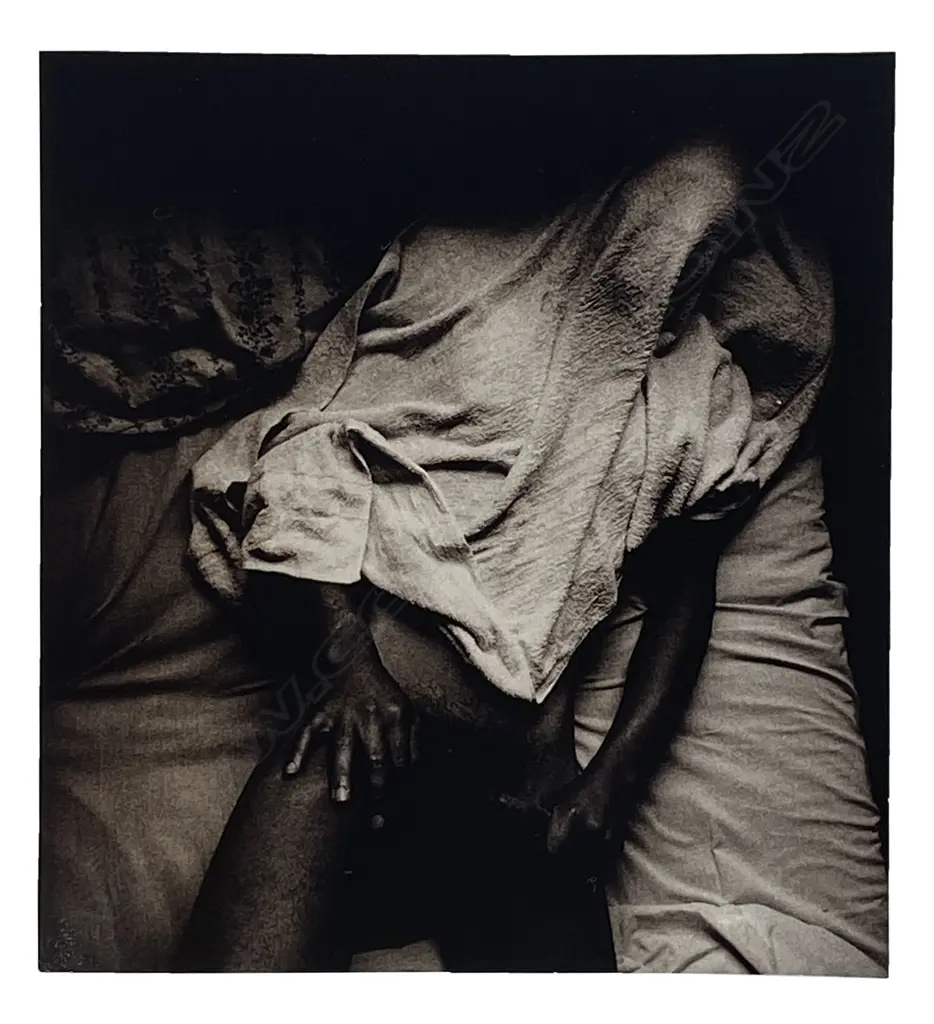 Peter Peryer (1941-2019) - Self-portrait on bed, Image 1++